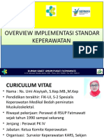 OVERVIEW IMPLEMENTASI STANDAR KEPERAWATAN 1