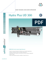 Hydra Plus UD 300: Reduced Height Design Car Door Operator