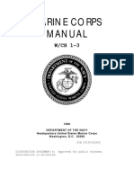 Marine Corps Manual W CH 1-3