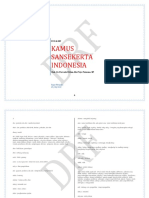 Kamus Sansekerta Indonesia PDF