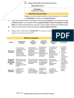 P1-ADM 2-Actividad 1-Definición de Empresa