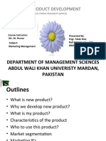 Final Presentation of Marketing Management
