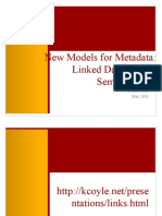 New Models of Metadata