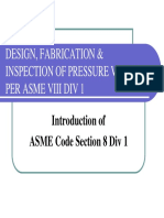 Module 1 Introduction of ASME 8 Div 1