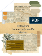 Estructura Socioeconómica de México