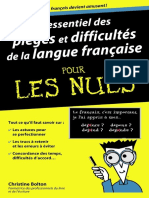 Pour.les.Nul -Essentiel Des Pieges Et Difficultes de La Langue Francaise Pour Les Nuls - Nuls, Pour Les