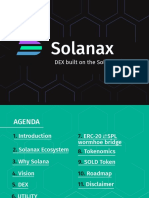 DEX Built On The Solana