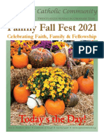 Family Fall Fest 2021: St. Pius X Catholic Community