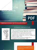 Evaluación Educativa