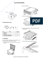 Sharp AR 6020-6023-6026-6031D N-AR RP11 Installation