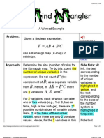 Mind Mangler - A Karnaugh Map Example