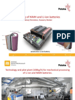 Recycling of Nimh and Li-Ion Batteries: Andrzej Chmielarz, Ksawery Becker