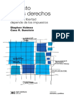 Holmes Sunstein El Costo de Los Derechos