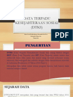 Data Terpadu Kesejahteraan Sosial (DTKS) : Dinas Sosial Pemberdayaan Masyarakat Dan Desa Kabupaten Wonosobo Tahun 2021