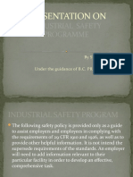 Presentation On Industrial Safety Programme