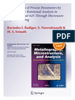 Author's Copy Badiger Metal. Microst. and Analysis