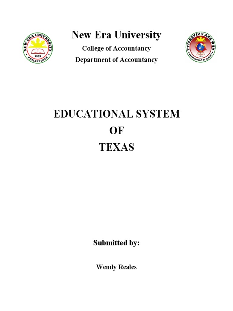 TEXAS Educational System PDF Certified Public Accountant Accountant