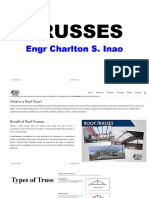 Chapter 9 Types of Trusses and Methods of Determining Forces