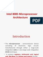 Intel 8085 Microprocessor Architecture