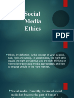 Social Media Ethics