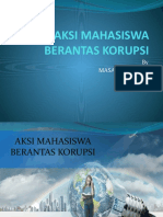 Aksi Mahasiswa Berantas Korupsi Ok