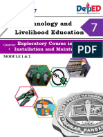 Technology and Livelihood Education # 7: Exploratory Course in Electrical Installation and Maintenance