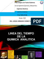 Linea Del Tiempo de La Quimica Analitica (Actividad 2, Quimica Analitica)