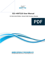 E22-400T22S User Manual: Sx1268 433/470Mhz 160Mw SMD Wireless Module
