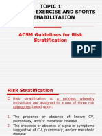 Chapter 1.2 Algorithym of Risk Stratification