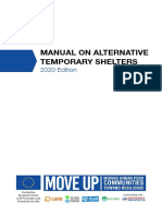 Manual On Alternative Temporary Shelters: 2020 Edition