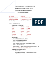 Pendokumentasian Hasil Asuhan Kebidanan