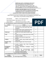 MONITORING DAN EVALUASI PTMT SMP