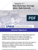 Disaster Risk Reduction Through Education: Safe Schools: Session 4.1