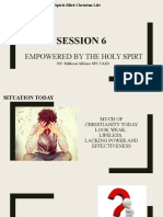 Session 6 - Empowered by The Holy Spirit