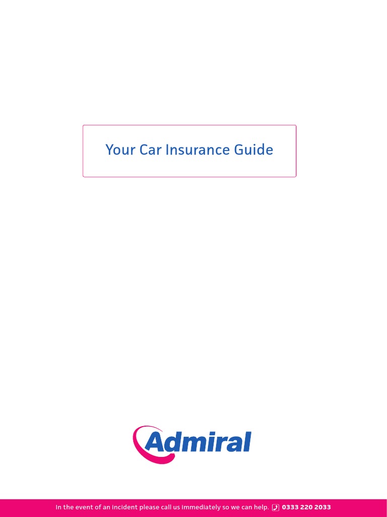 AD 003 033 Your Car Insurance Guide | PDF | Vehicle Insurance | Insurance