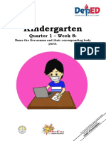 Kindergarten-Worksheets Week8 Activity1-4