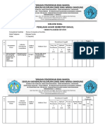 FORMAT KISI-KISI