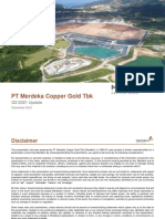 PT Merdeka Copper Gold TBK: Q3 2021 Update