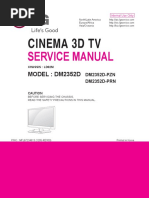 Cinema 3D TV: Service Manual