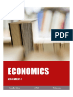 Economics Assignment Insights