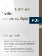 Rules of Debit and Credit