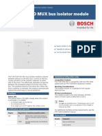 Fire Alarm Systems - FLM-7024-ISO MUX Bus Isolator Module