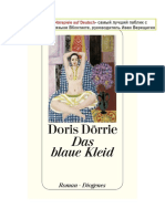 Doris Dörre Das Blaue Kleid