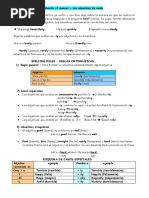 Apuntes Morfologia 4 Eso | PDF | Adverbio | Verbo