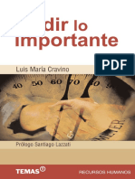 Medir Lo Importante. (Como Medir La Gestión Del Capital Humano en El Siglo XXI) Luis María Cravino. Prólogo de Santiago Lazzati