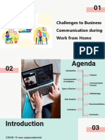 Challenges To Business Communication During Work From Home