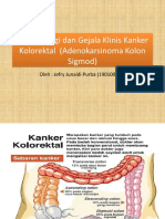 LI-7 - Patofisiologi Dan Gejala Klinis Kanker Kolorektal (Adenokarsinoma Kolon Sigmoid)