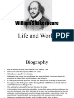 William Shakespeare Life and Works