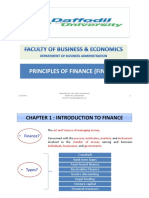 Principles of Finance (Fin-101) : 1/15/2015 Prepared by - Mr. Jewel Kumar Roy Mobile No. 01924337923