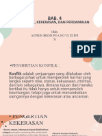 Bab. 4 Konflik, Kekerasan, Dan Perdamaian. (Aufrin Irene Pua No'u Xi Ips 5)